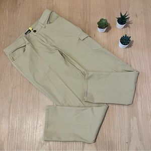 Cabela's Womens Size 8 Long Outdoor Prairie Tan Khaki Pants
